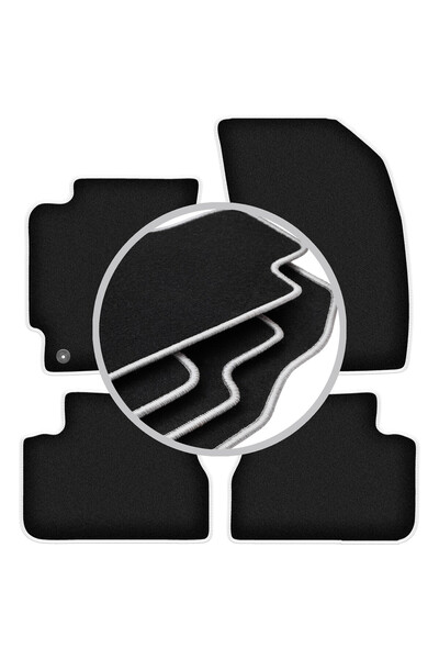 shumee Covorașe auto CARLUX-SILVER pentru: Chevrolet Evanda sedan (2006-2012)