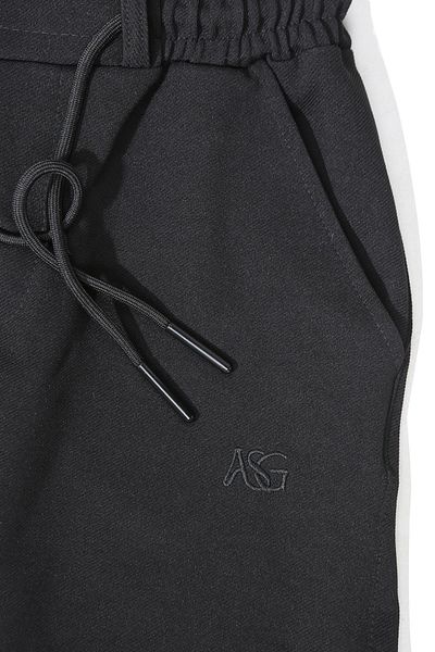 ASG TEKSTİL Black Color Dobby, Slim Fit Men's Shorts