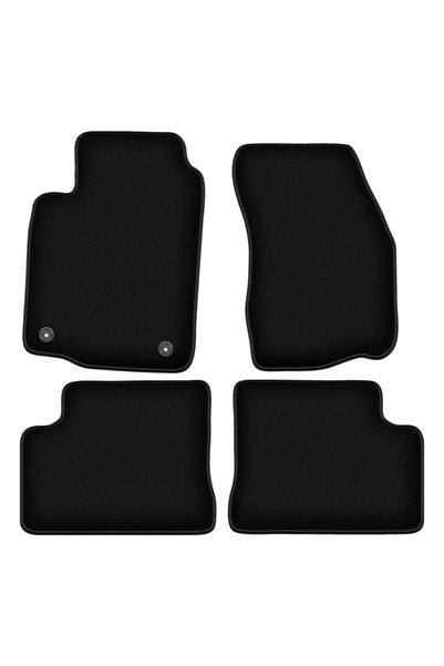 shumee Covorașe BASIC negre din velur pentru: Mitsubishi Colt V / CJO hatchba...