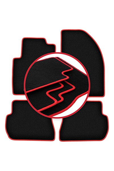 shumee Covorașe auto CARLUX-RED pentru: Ford Fiesta MK6 hatchback (2002-2010)