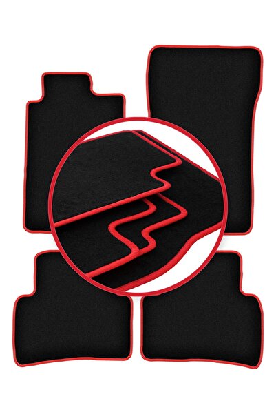 shumee Covorașe auto CARLUX-RED pentru: Mercedes C W202 break, sedan (1993-2000)