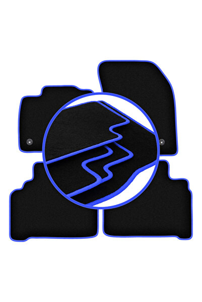 shumee Covorașe auto CARLUX-BLUE pentru: Ford Edge MK2 SUV (2014-)