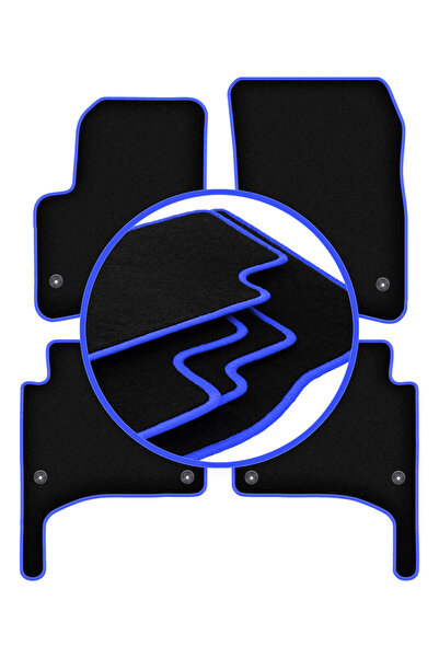 shumee Covorașe auto CARLUX-BLUE pentru: Volkswagen Touareg I SUV (2002-2010)