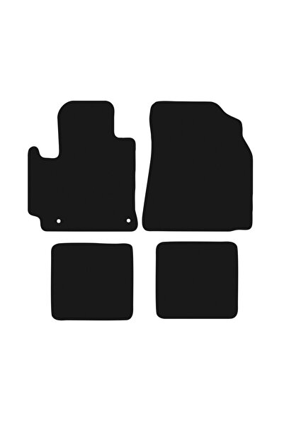 shumee Covorașe BASIC negre din velur pentru: Toyota RAV4 II 2WD 3-uși (2001-...