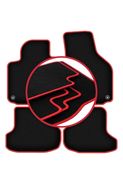 shumee Covorașe auto CARLUX-RED pentru: Volkswagen Golf VI cabrio (2011-2016)