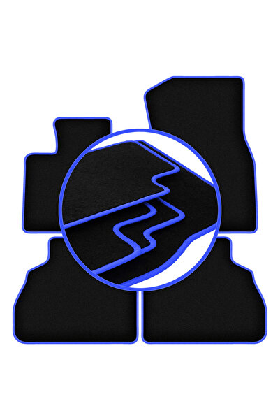 shumee Covorașe auto CARLUX-BLUE pentru: BMW X7 G07 5 persoane (2018-)