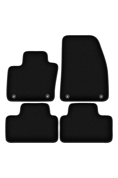 shumee Covorașe BASIC negre din velur pentru: Volvo C40 hatchback (2021-)