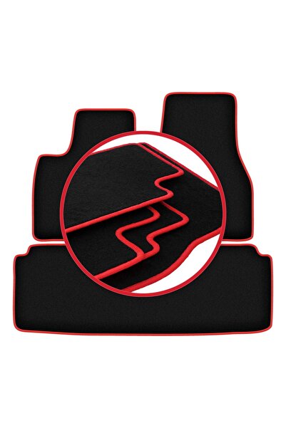 shumee Covorașe auto CARLUX-RED pentru: Tesla Model S II sedan (2016-)