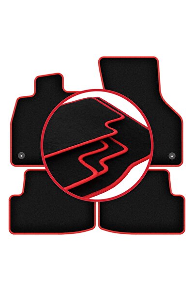 shumee Covorașe auto CARLUX-RED pentru: Volkswagen eGolf hatchback (2014-2019)