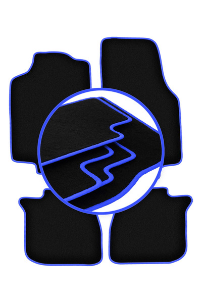 shumee Covorașe auto CARLUX-BLUE pentru: Lancia Lybra sedan, break, SW (1999-...