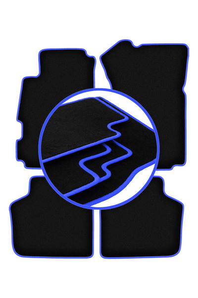 shumee Covorașe auto CARLUX-BLUE pentru: Honda Legend II sedan (1991-1996)