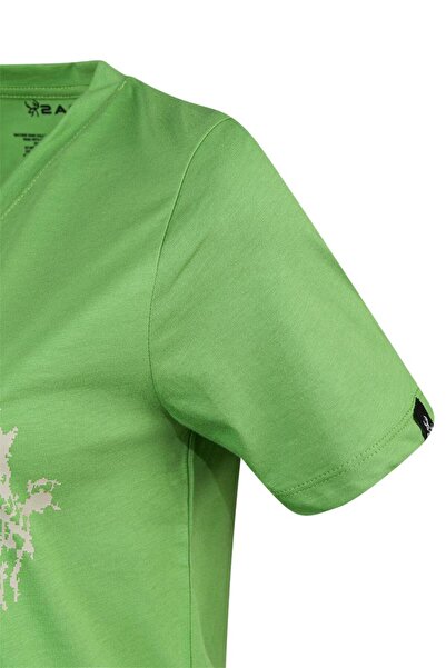 2AS Γυναικείο μπλουζάκι με στάμπα με λαιμόκοψη 403