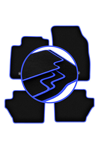 shumee Covorașe auto CARLUX-BLUE pentru: Mazda 2 II hatchback (2007-2015)