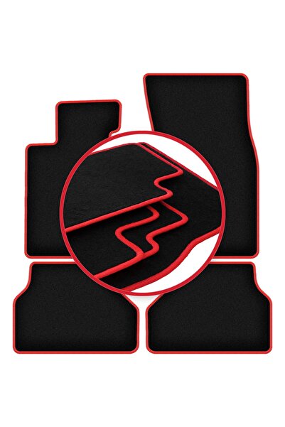 shumee Covorașe auto CARLUX-RED pentru: BMW 5 E61 break, touring (2003-2010)