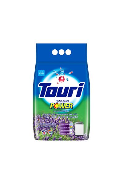 Touri Tory Laundry Powder Soap (For Top Load Washing Machines) French Lavender - 2 kg