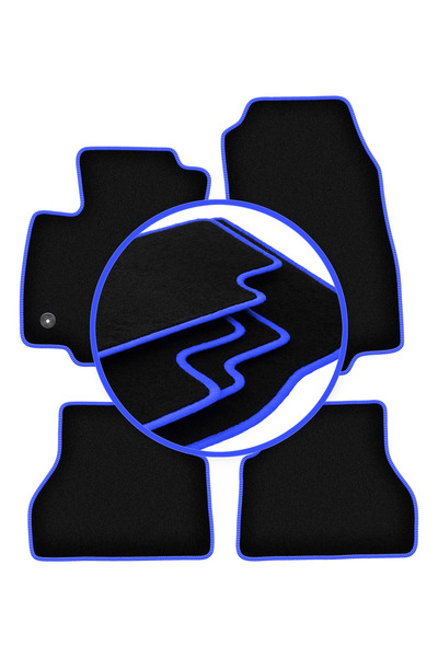 shumee Covorașe auto CARLUX-BLUE pentru: Ford B-MAX monovolum (2012-2017)