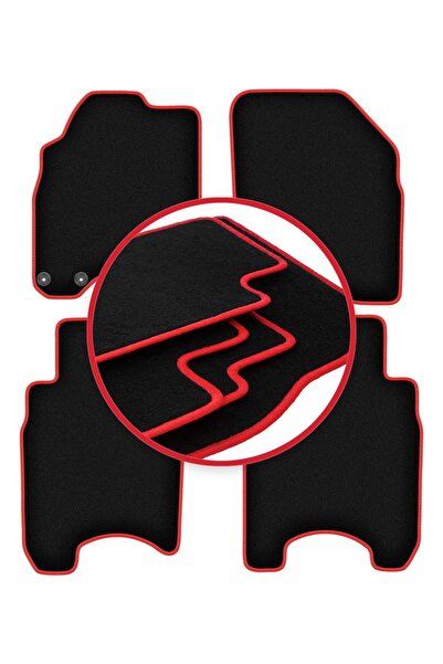 shumee Covorașe auto CARLUX-RED pentru: Honda Jazz II hatchback (2002-2007)