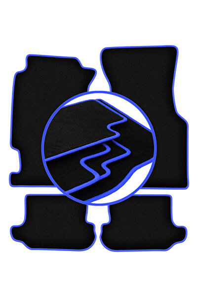 shumee Covorase CARLUX-BLUE pentru: Honda CRX DelSol coupe, cabrio (1992-1997)