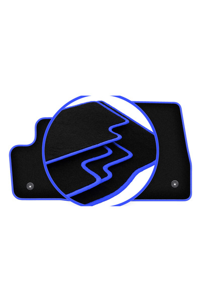 shumee Covorașe auto CARLUX-BLUE pentru: Ford Transit Connect FL dubă (2017-)