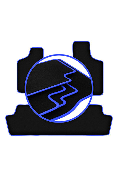 shumee Covorașe auto CARLUX-BLUE pentru: Chrysler Grand Voyager III monovolum...