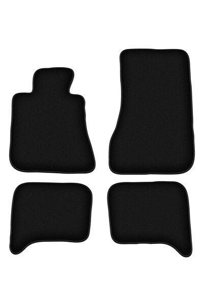 shumee Covorașe BASIC negre din velur pentru: BMW 5 E28 sedan (1980-1990)