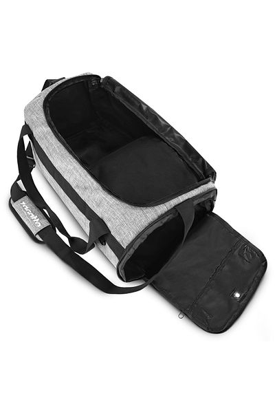zagatto Geantă de sală și călătorie FIT AIR Gri, Unisex, cu compartiment separat pentru încălțăminte ZG702