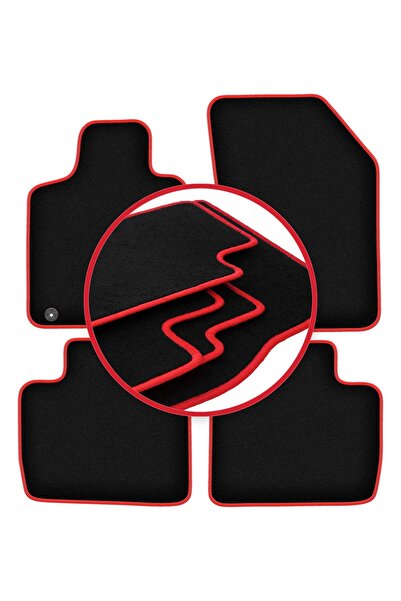 shumee Covorașe auto CARLUX-RED pentru: Peugeot 508 II sedan, break, liftback...