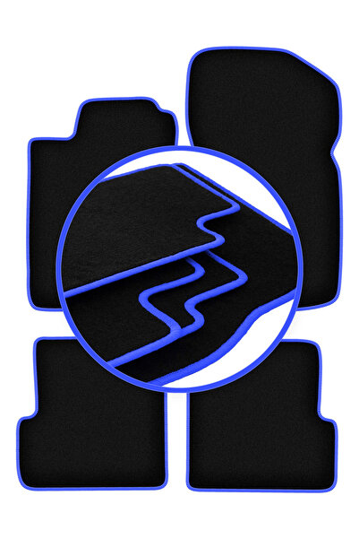 shumee Covorașe auto CARLUX-BLUE pentru: Renault Megane I cabrio, coupe (1995...