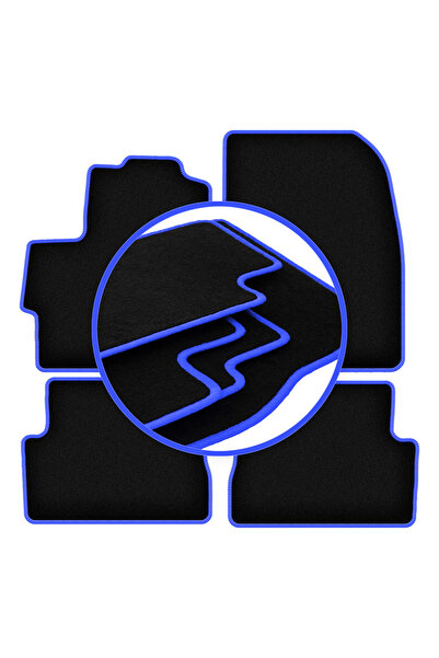 shumee Covorașe auto CARLUX-BLUE pentru: Mazda 3 I BK hatchback (2003-2009)