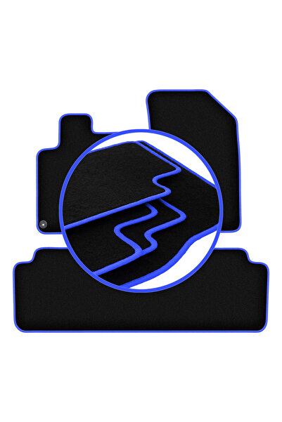 shumee Covorașe auto CARLUX-BLUE pentru: Citroen C5 I break, sedan (2001-2008)