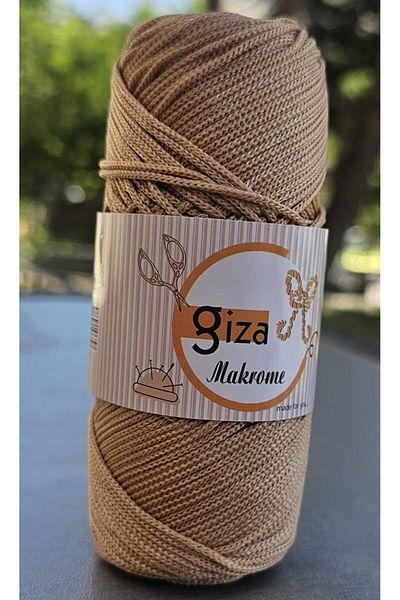 GİZA Runner & American Service Service No:3 Nm:1,5 Polyester Macrame Honey Color