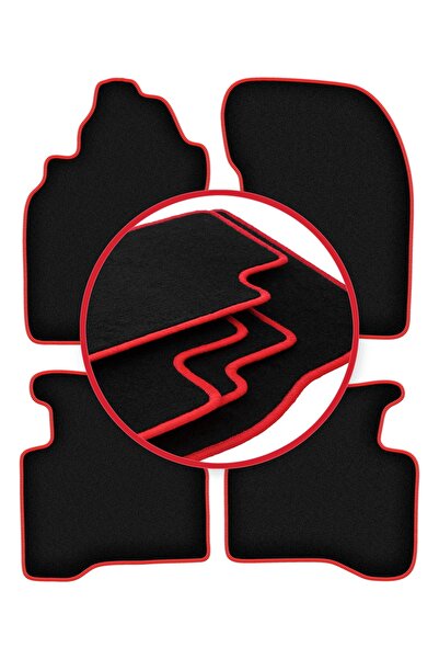 shumee Covorașe auto CARLUX-RED pentru: Nissan X-Trail I T30 SUV (2001-2007)