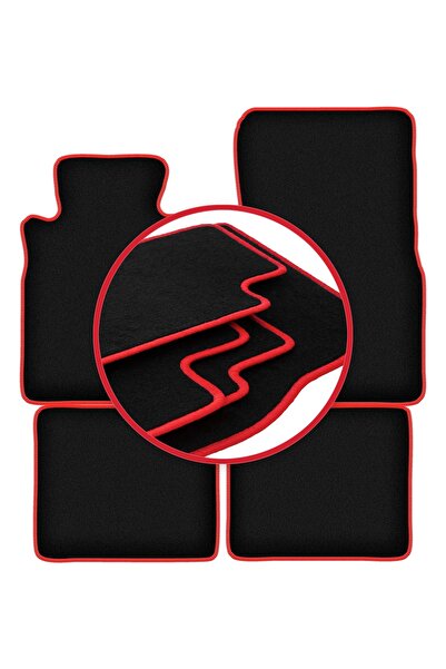 shumee Covorașe auto CARLUX-RED pentru: Mercedes SD W126 sedan (1979-1991)