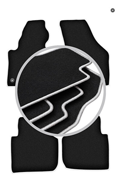 shumee Covorașe auto CARLUX-SILVER pentru: Volkswagen Passat B6 / B7 USA seda...