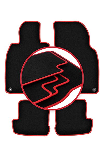 shumee Covorașe auto CARLUX-RED pentru: Porsche 911 (tip 991) coupe, targa, c...