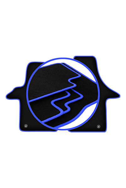 shumee Covorașe auto CARLUX-BLUE pentru: Volkswagen Transporter T5 autoutilit...