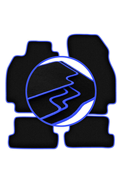 shumee Covorașe auto CARLUX-BLUE pentru: Renault Megane II CC coupe, cabrio (...