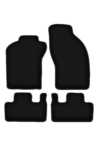 shumee Covorașe BASIC negre din velur pentru: FIat Coupe coupe (1993-2000)