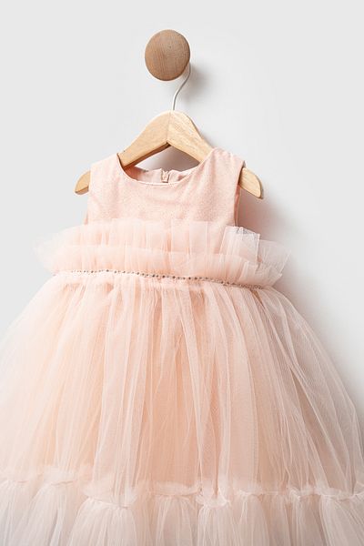 Wecan Diamond Mesh Dress
