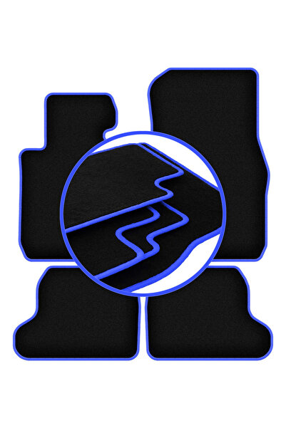 shumee Covorașe auto CARLUX-BLUE pentru: BMW 1 F22 coupe (2011-2019)