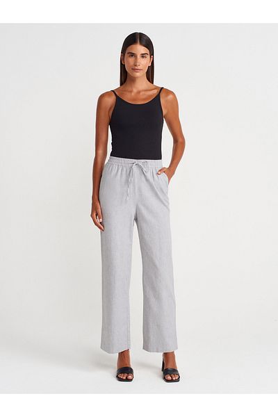 Dilvin 72144 Pajama Pants-Grey