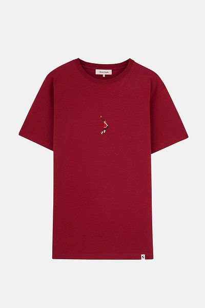 Socrates Dergi Βασιλικό Premium T-Shirt - Κόκκινο Βουργουνδίας