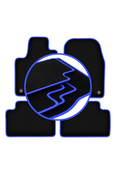 shumee Covorașe auto CARLUX-BLUE pentru: Dodge Durango III FL SUV (2013-2020)