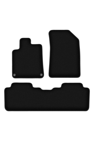shumee Covorașe BASIC negre din velur pentru: Peugeot 407 coupe, sedan, break...