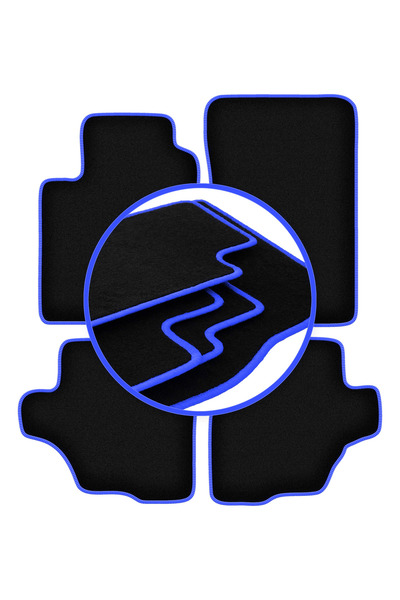 shumee Covorașe auto CARLUX-BLUE pentru: Suzuki Granr Vitara I 3 uși (1998-2005)