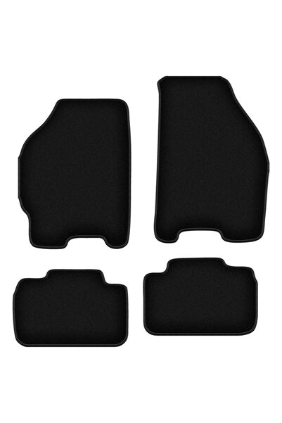 shumee Covorașe BASIC negre din velur pentru: FIat Punto I hatchback (1992-1999)