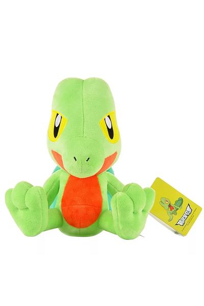 Choice Treecko 25cm Pokémon Plush Doll Pikachued Bulbasaur Jigglypuff Lapras Eevee Anime Pokemoned Stuffed