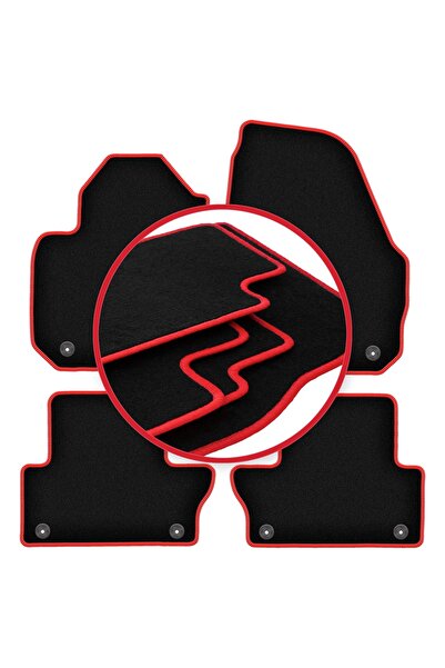 shumee Covorașe auto CARLUX-RED pentru: Volvo XC60 I crossover (2008-2017)