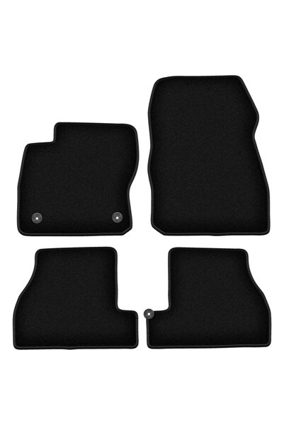 shumee Covorașe BASIC negre din velur pentru: Ford Focus MK3 USA sedan, break...