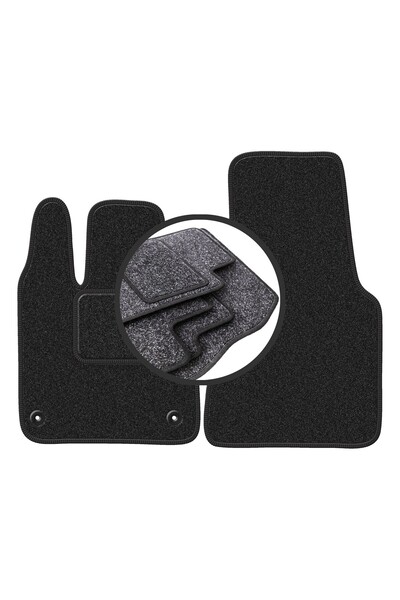 shumee Covorașe auto ANTHRA pentru: Smart Fortwo III hatchback (2014-2020)